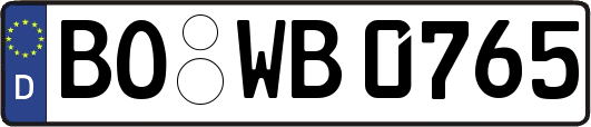 BO-WB0765