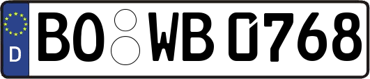 BO-WB0768