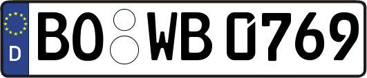 BO-WB0769