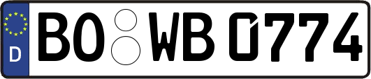 BO-WB0774