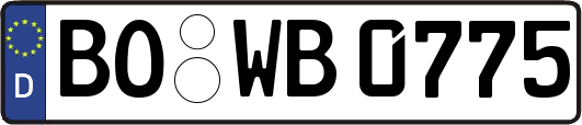 BO-WB0775