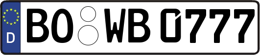 BO-WB0777