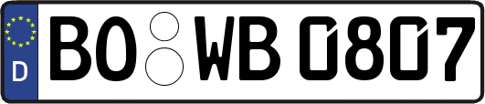 BO-WB0807