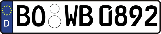 BO-WB0892