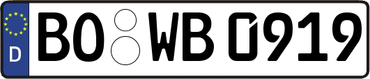 BO-WB0919