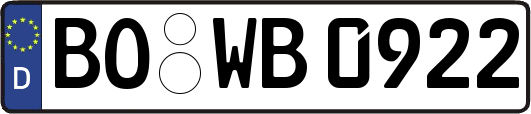 BO-WB0922