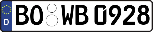 BO-WB0928