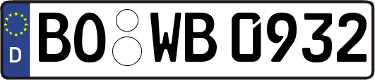 BO-WB0932