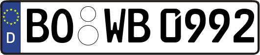BO-WB0992