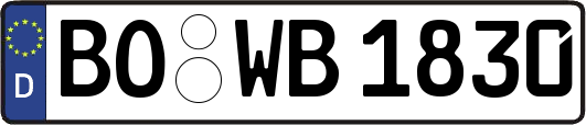 BO-WB1830