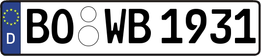 BO-WB1931