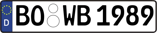 BO-WB1989