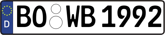 BO-WB1992