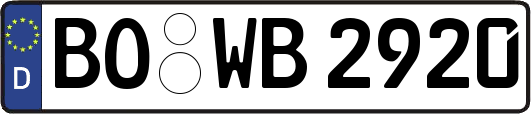 BO-WB2920