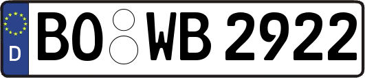 BO-WB2922