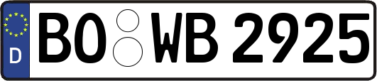 BO-WB2925