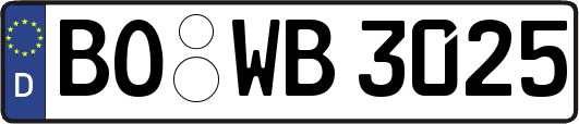 BO-WB3025