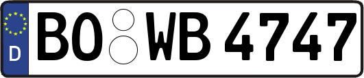 BO-WB4747