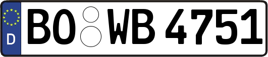 BO-WB4751