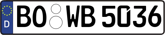 BO-WB5036