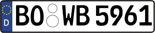 BO-WB5961