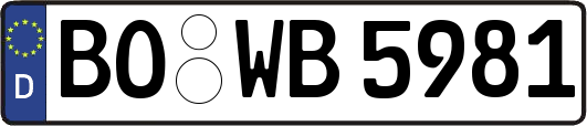BO-WB5981