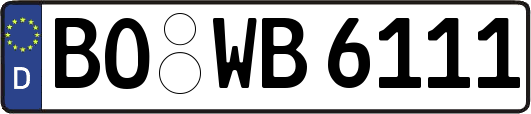 BO-WB6111