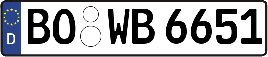 BO-WB6651