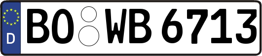 BO-WB6713