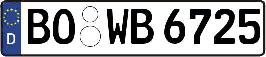 BO-WB6725