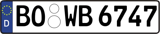 BO-WB6747