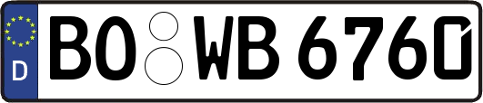 BO-WB6760