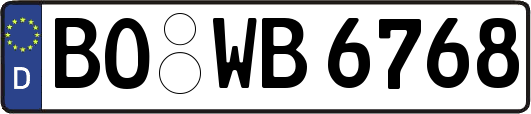 BO-WB6768
