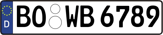 BO-WB6789