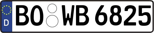 BO-WB6825