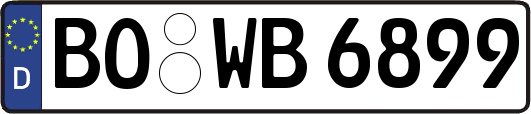 BO-WB6899