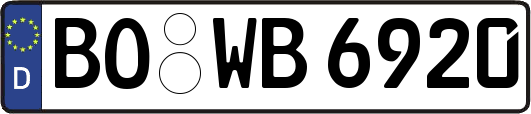 BO-WB6920