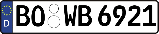 BO-WB6921