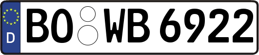 BO-WB6922