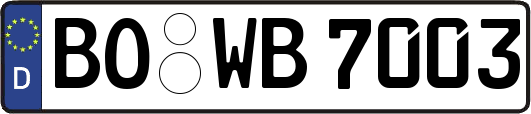 BO-WB7003