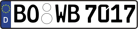 BO-WB7017