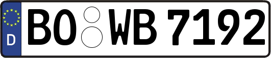 BO-WB7192