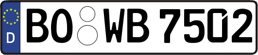 BO-WB7502