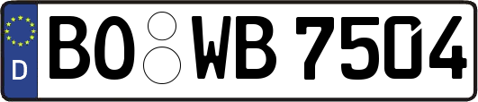 BO-WB7504