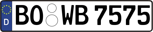 BO-WB7575