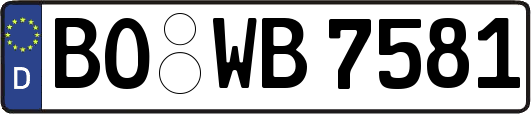 BO-WB7581