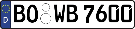 BO-WB7600