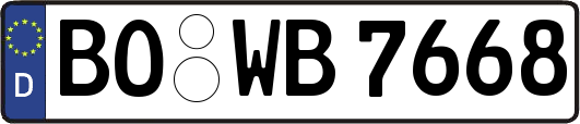 BO-WB7668