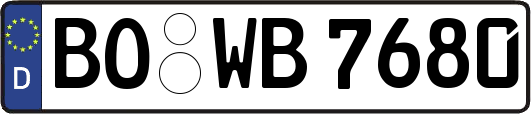 BO-WB7680