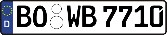 BO-WB7710
